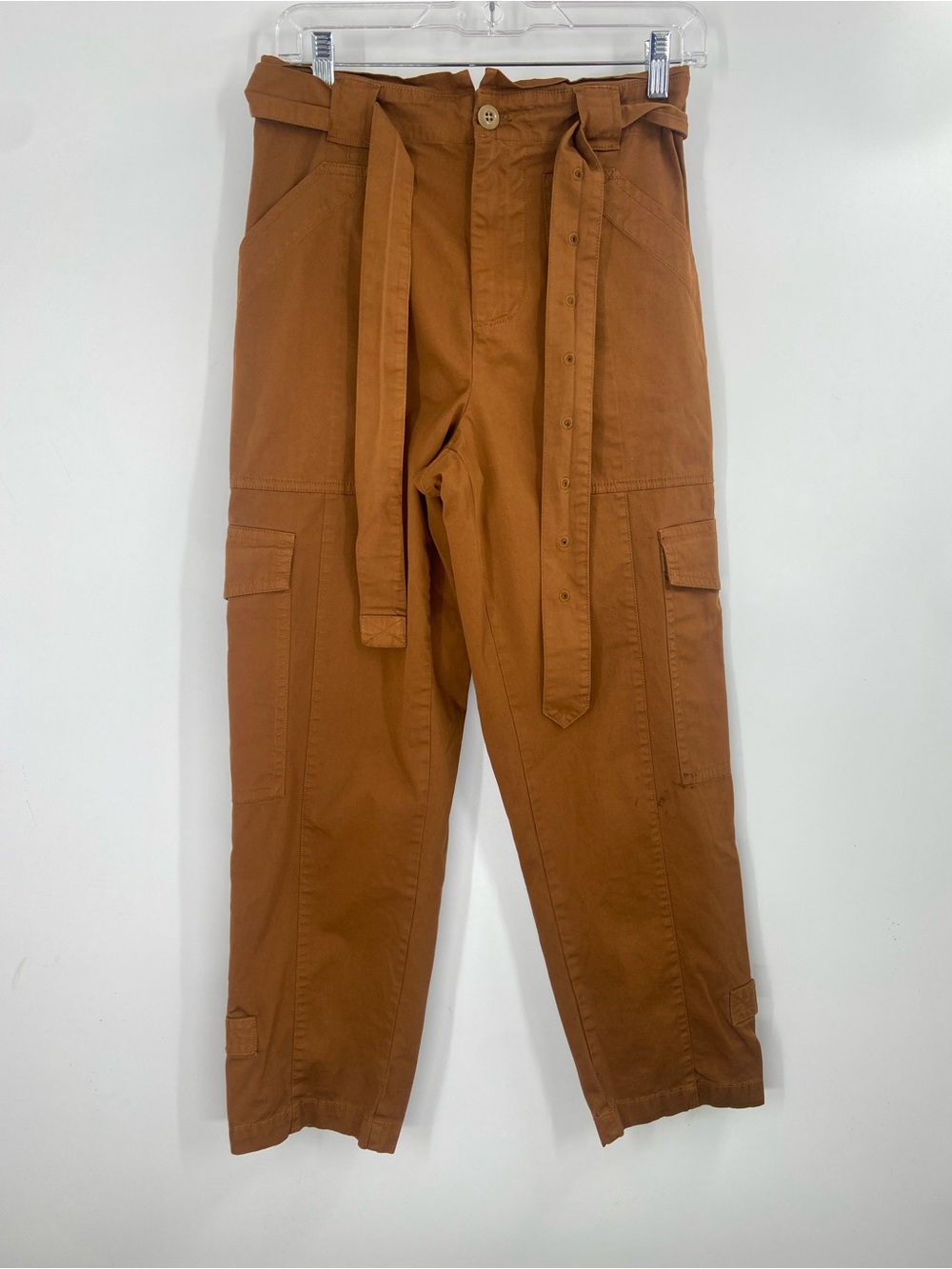 Alex Mill Cargo Pants with Belt - Rust Brown Size 4‎